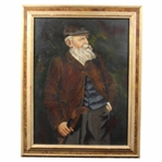 Original Tom Morris Oil on Canvas Large Painting - Deluxe Framed