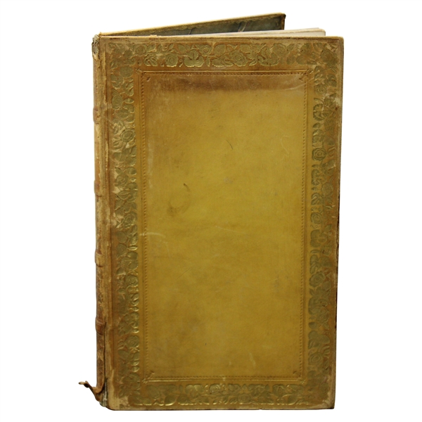 1813 Carminum Rariorum Macaronicorum Delectus Edinburgh Book with USGA Bookplate
