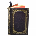 Circa 1500s De Maria Scotorum Regina Book with Sure & Steadfast Clark Bookplate