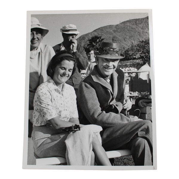 President Eisenhower with Winnie Palmer Alex J. Morrison Photo