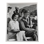 President Eisenhower with Winnie Palmer Alex J. Morrison Photo