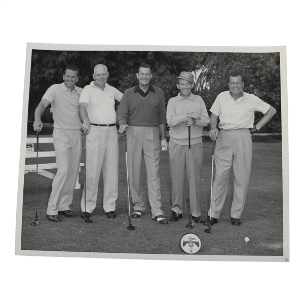 Bing Crosby with Others Thunderbird Golfing Group Alex J. Morrison Photo