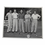 Bing Crosby with Others Thunderbird Golfing Group Alex J. Morrison Photo
