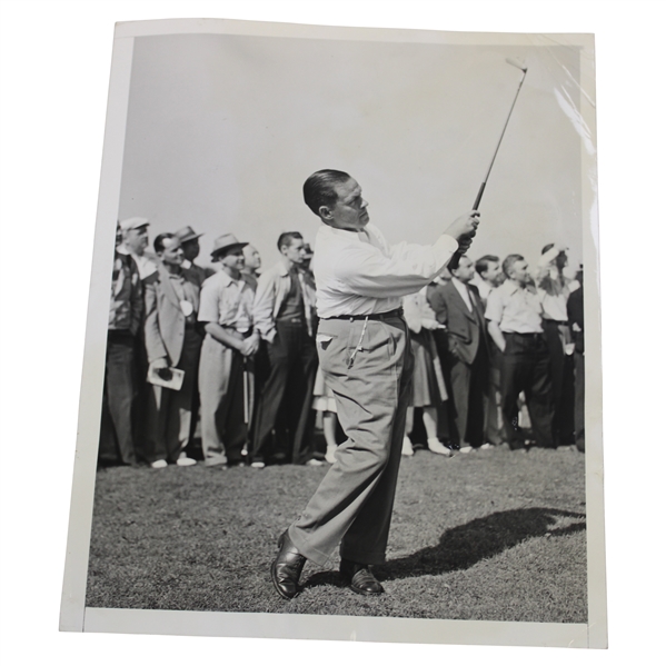 1941 Bobby Jones All-Stars Exhibition Against Walter Hagens Ryder Cup Team 7x9 Wire Photo