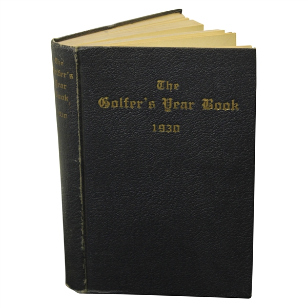 1930 The Golfers Year Book
