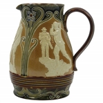 Doulton Lambeth Stoneware Pitcher