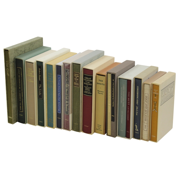 A Complete set of 17  Ltd Ed Books Comprising the USGA Rare Book Library Collection - Instant Library