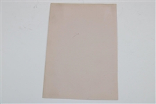 Olin Dutra Signed Cut with Photo on Card JSA ALOA