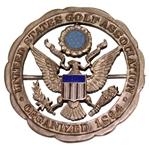 Mickey Wrights 1951 USGA Girls Junior Championship Enameled Semi-Finalist Medal (GOAT)