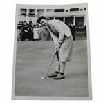 Betty Jameson Qualifying at Westmoreland CC For Womens Amateur 9/20/38 Wire Photo