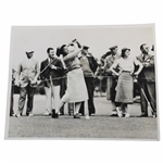 Estelle Lawson Page Long Drive Tee Shot in North & South at Pinehurst 3/29/39 Wire Photo