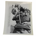Lee Elder First Black To Ever Play In Masters Fails To Make The Cut 4/11/75 Wire Photo