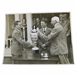 J De Forest Wins British Amateur Championship at Muirfield 3/29/32 Wire Photo