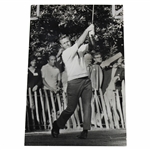 Arnold Palmer Great Close-Up Drive From The Daily Telegram 10/71  Wire Photo