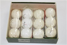 Vintage Dozen Jack Nicklaus Autograph Golf Balls by MacGregor in Original Box