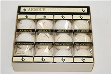 Vintage Dozen 'Tommy' Armour Championship Golf Balls in Original Box