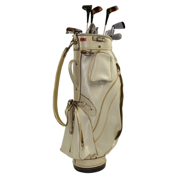 Arnold Palmer Gifted AP Irons #U9L7R3 & Wood Set with Bag to Assistant Patty Aikens