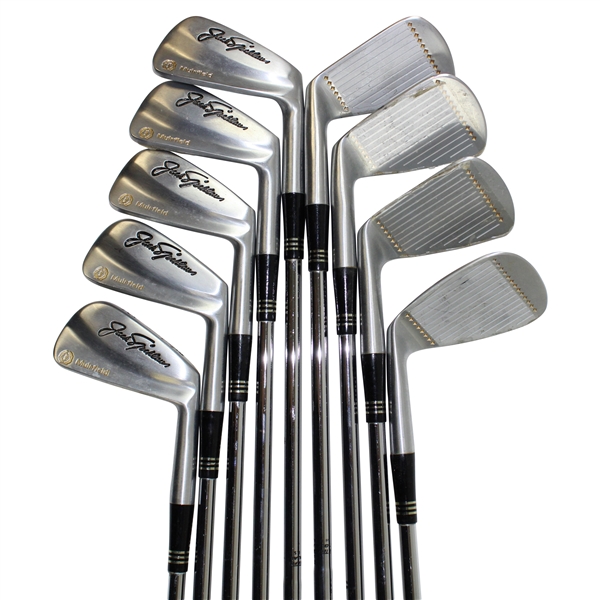 Original Set of Nine (9) Unused Jack Nicklaus Muirfield Collection Irons - 2-PW