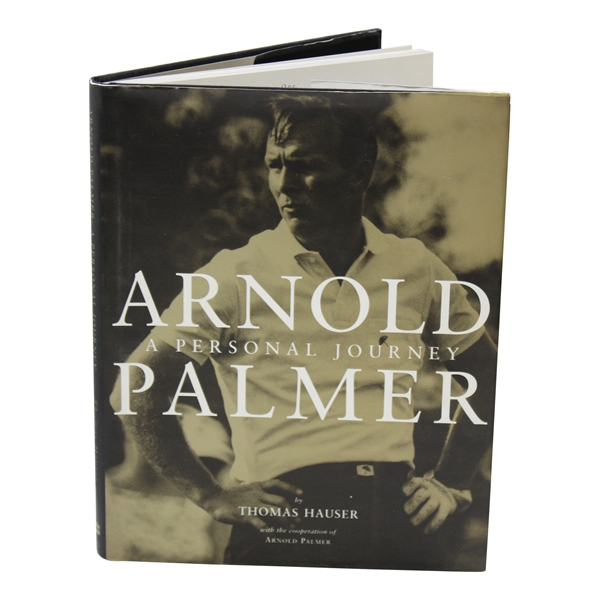 Arnold Palmer Signed Arnold Palmer: A Personal Journey Autobiography JSA ALOA