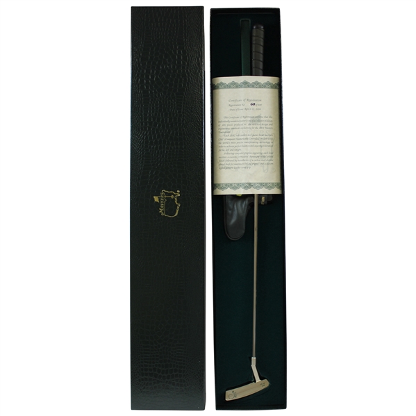 2004 Ltd Ed Masters Tournament Putter in Original Box with Headcover & All Paperwork - 69/400
