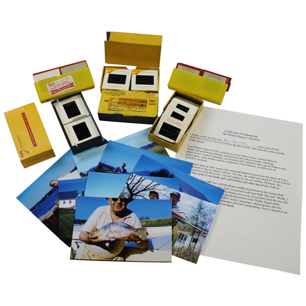 Walter Hagen Photo Slides Collection