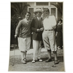 Bobby Jones, Gene Sarazen, & James Francis Burke Photo