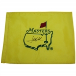 Jose Maria Olazabal Signed Undated Masters Tournament Embroidered Flag JSA ALOA