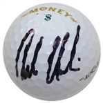Adam Hadwin Signed Slazenger Money Logo Golf Ball JSA ALOA