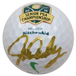 John Daly Signed 2016 Senior PGA Championship Logo Golf Ball JSA ALOA
