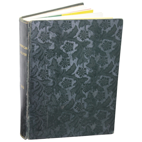 1935 The American Golfer Full Year Series Bound Book Edited by Grantland Rice