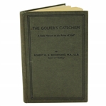 1935 1st Edition The Golfers Catechism A Vade Mecum to The Rules of Golf by Robert Browning
