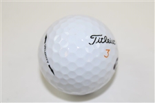 Bob Goalby Signed Titleist Masters Logo Golf Ball with '68' JSA ALOA