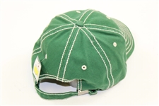 Undated Masters Tournament Stitch Logo Green Caddy Hat - New with Tags