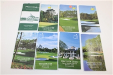 Thirteen (13) Masters Tournament Spectator Guides - 1979-2019 - Various Years