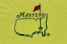 Undated Masters Embroidered Flag - Framed
