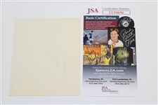 Arnold Palmer Signed Blank Album Page JSA #LL94696
