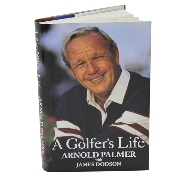Arnold Palmer Signed A Golfers Life 1st Edition Book - Signed Bookplate JSA #RR55741