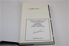 Arnold Palmer Signed 'A Golfers Life' 1st Edition Book - Signed Bookplate JSA #RR55741