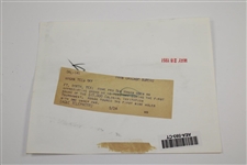 1951 Ben Hogan Teeing off in Colonial Invitation Tournament Wire Photograph 