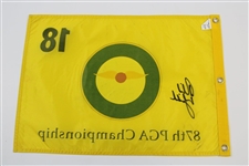 Phil Mickelson Signed 2005 PGA Championship at Baltusrol Screen Flag JSA ALOA