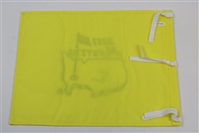 Jacke Burke Signed 2011 Masters Embroidered Flag JSA ALOA