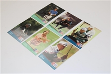Six (6) Masters Champion Signed Cards - Coody, Mize, Aaron, O' Meara, Stadler, Brewer JSA ALOA