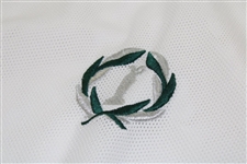 Authentic Muirfield Village Golf Club Game Used White Caddy Bib & Khaki Caddy Hat