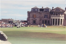 Arnold Palmer's Final Farewell '1995 British OPEN St. Andrews' Large Matted Photo