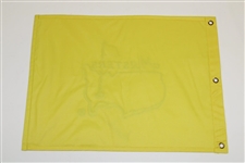Mark O'Meara Signed Undated Masters Embroidered Flag JSA ALOA