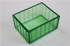 Bobby Jones Lid on Green Glass Box