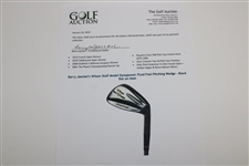 Barry Jaeckel's Wilson Staff Model Dynapower Fluid Feel Pitching Wedge - Black Dot on Heel