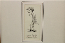 James Braid 'The Great Golfer' - Framed