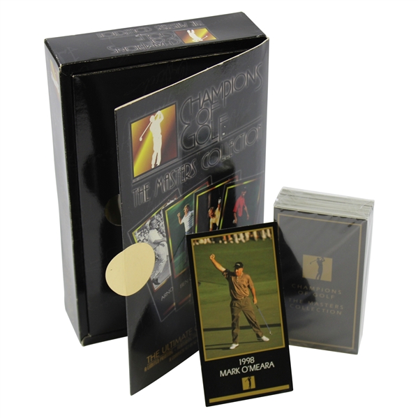 1998 Masters Collection Champions of Golf Cards with OMeara