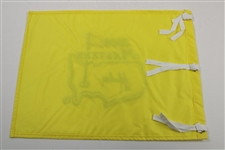 Trevor Immelman Signed 2008 Masters Flag, Golf Digest & ANGC Scorecard with 2008 Masters SERIES Badge JSA ALOA